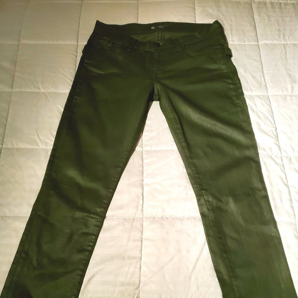 Rock & Republic Black Waxed Jean